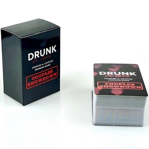 Juego de Cartas Personalizado Popular Drunk Play Adult Trading Beber Party Juego Personalizado <span class=keywords><strong>Juegos</strong></span> de Cartas - Product Image 2