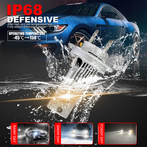 XVL 4300K TP10 <span class=keywords><strong>nuevo</strong></span> 65W 16000LM LED Auto faro bombillas 12V 24V Luces Led coche H7 Canbus H1 H4 H11 9005 9006 Led - Product Image 4