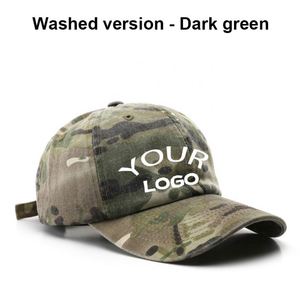 Fast Custom Adjustable Camouflage Baseball <b>Cap</b> Hunting Fishing Outdoor Sport Dad Hats <b>Camo</b> Hat for Men Women - Product Image 4