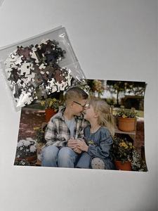 Puzzle personnalisé avec photo de dessin animé, puzzle en papier personnalisé, jouet éducatif DIY pour les personnes âgées - Cadeau mémorable pour les <span class=keywords><strong>parents</strong></span>/les grands-<span class=keywords><strong>parents</strong></span> HD - Product Image 3