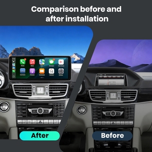 Écran multimédia Linux 12,6 pouces pour Mercedes Classe E NTG 4.5 G+G, entièrement laminé, avec prise en charge de la caméra OEM - Product Image 4