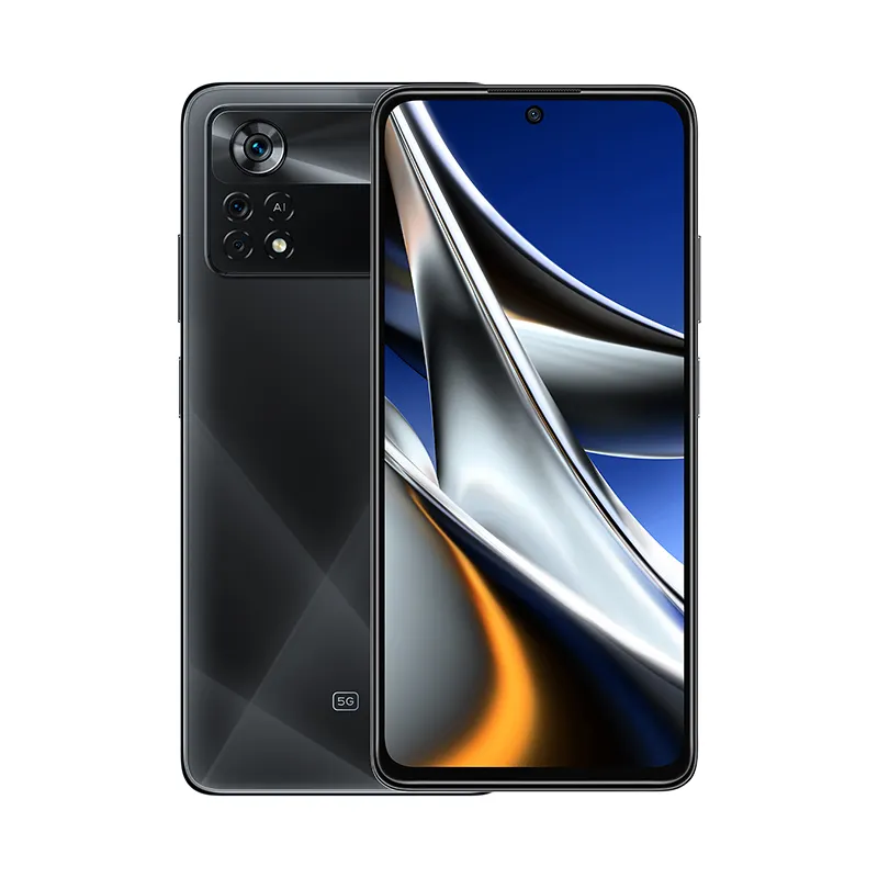 Telefone POCO X4 Pro 5G Câmera tripla 108MP Tela Amoled de 120Hz, carregamento turbo 67W Snapdragon 695 Versão Global