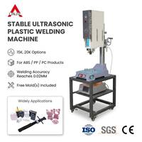 LINJIE LJ-1535C 3.5KW 15KHZ Otomatik Yüksek Hızlı Ultrasonik Sıcak Eriyik Kaynak Makinesi Otomotiv Kapı Paneli Kolçakları için 110V/220V