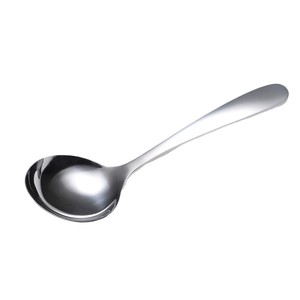 304 Stainless Steel Deepened and Thickened <b>Round</b> Bottom Curved Handle Soup Spoon 088 Popular <b>Round</b> Head Dessert Spoon for - Product Image 5