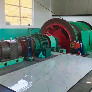 Treuil de levage pour mines Wanfeng 2JK à câble métallique, capacité 13T / hauteur de levage 1159M, 500KW 18x7+FC-37 pour mines d'or / charbon / métaux - Product Image 2