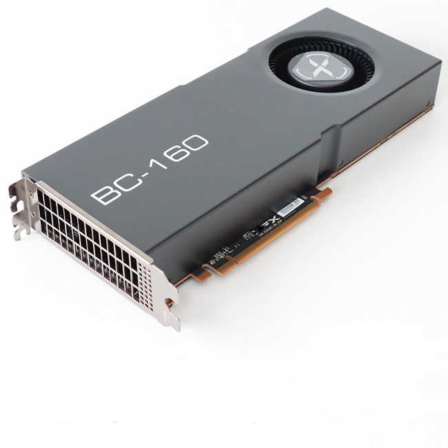 AMD XFX BC-160 BC160 GPU 72MH/S真新しい8GBメモリGPUリグ 