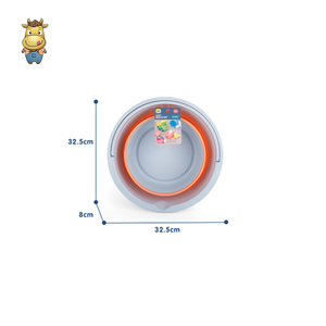 Grand seau pliable pour enfants, seau à sable de plage pliable, seau à eau portable en PP TPR avec poignée pour les tout-petits - Product Image 4