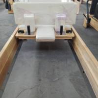 Usine directe chêne bois Pilates réformateur Durable musculation Studio bois Pilates réformateur Machine