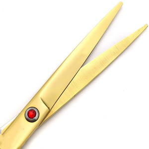 กรรไกรตัดขนสัตว์เลี้ยง Sd6 Gold ขนาด 7 นิ้ว ทำจากสแตนเลส สำหรับตัดแต่งขนสุนัข - Product Image 4