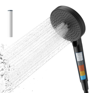 Pommeau de douche en acier inoxydable ABS lisse avec jet réglable pour salle de bain - Product Image 3