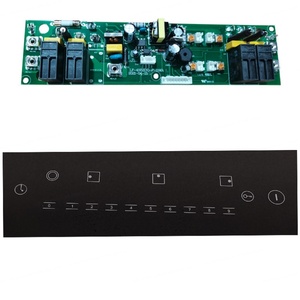 Cuisinière encastrable en céramique à trois zones, 29,5 pouces, avec commande coulissante, four électrique de cuisine - Product Image 3