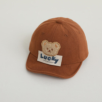 Gorra de Béisbol para Bebé, Bordado a Mano, 100% Algodón, Lona Suave, Protección Solar, Unisex, Cuatro Estaciones, Diseño de Frutas, Modelo INK 1215, Individual