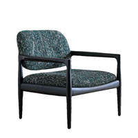 Canapé inclinable moderne de style italien, chaise en bois massif, design minimaliste italien, salon, chambre à coucher, hôtel, meubles de loisirs