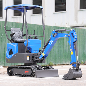 VOTE Fábrica Vendas Diretas Pequena Escavadeira VTW-12S CE EURO5 EPA Kubota Motor <span class=keywords><strong>Mini</strong></span> Crawler Digger Máquina Escavadeira - Product Image 4