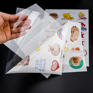 Oem bán buôn có thể in A3 A4 A5 mờ mờ mờ Washi Sticker giấy với rõ ràng nhựa PET ủng hộ cho máy in phun - Product Image 3