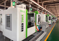 Centro de Mecanizado Vertical de Alta Resistencia VMC855 de 4 Ejes, Sistema Fanuc BT40, Fresadora CNC de Alta Velocidad para Piezas de Automóviles y Moldes Metálicos