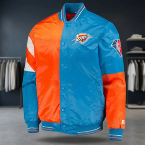<b>Men's</b> Clothing 100% Polyester Silk Satin Bomber <b>Jacket</b> apparel Blue Orange <b>White</b> Satin <b>Jacket</b> For <b>Men</b> Women Outdoor Street Wear - Product Image 3