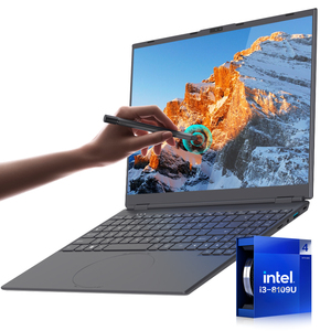 Portátil Popular con <span class=keywords><strong>Intel</strong></span> <span class=keywords><strong>I3</strong></span> de 8.ª Generación, Pantalla Táctil IPS de 16 Pulgadas y 1920x1200, Teclado Retroiluminado, Diseño de Bisel Delgado, para Negocios - Product Image 1
