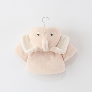 <span class=keywords><strong>Manteau</strong></span> en fourrure pour filles, nouvelle arrivée hiver, épais, dessin animé, couleur unie, pour garçons et filles - Product Image 3