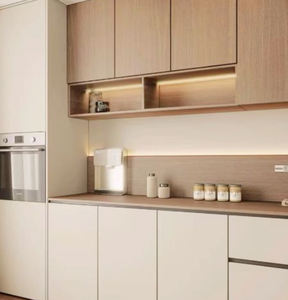 Armoire murale compacte, petite armoire de cuisine, étagère à épices, <span class=keywords><strong>placard</strong></span> pour studio - Product Image 4