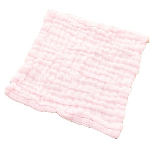 ผ้าเช็ดหน้าผ้าฝ้ายเนื้อนุ่มขนาด 12x12 นิ้ว ราคาถูก ขายส่ง ผ้ามัสลินออร์แกนิคธรรมชาติ 6 ชั้น สำหรับเช็ดทำความสะอาดเด็ก - Product Image 2