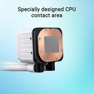 Enfriador Líquido para CPU Todo en Uno Prime LC 360 ARGB Edición Blanca, Ventilador de 120 mm, Disipador de Calor de Cobre y Aluminio para Escritorio - Product Image 6