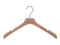 Cintre en velours floqué personnalisé YT Classic, antidérapant, pour vêtements supérieurs – Grande Vente