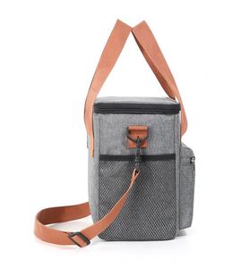 Custom Durable Double Layer Insulated <b>Lunch</b> <b>Tote</b> <b>Bag</b> Thermal Leak Proof Liner and Shoulder Strap Bento <b>Lunch</b> <b>Bag</b> Cooler <b>Bag</b> - Product Image 4
