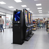 Self-servis Dokunmatik Ekranlı Bilet Giriş Çıkış Bozukluk Alıcılık Kioskları Çevrimiçi Beceri Oyun Makinesi ve Kabinlerinde Kullanılan Giriş Kiosku