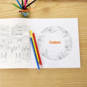 <span class=keywords><strong>Libro</strong></span> da Colorare per Adulti con <span class=keywords><strong>Testo</strong></span> Personalizzato, Formato 8x11 Pollici, Servizio <span class=keywords><strong>di</strong></span> Stampa Certificato FSC - Product Image 4