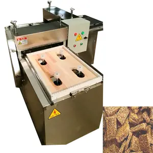 Stainless Steel Caramel Treats Cutter Machine sesame candy bar cutting machine Tray size can be customized