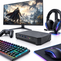 Mini PC de jeu de bureau neuf avec processeur Intel Core I5-1135G7, 64 Go de DDR4, carte graphique Xe intégrée, SSD M.2, Windows 10/11/Linux