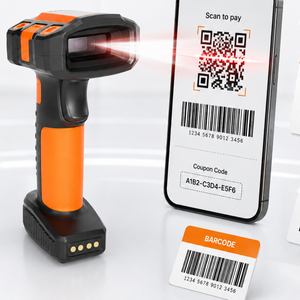 Scanner de codes-barres 2D sans fil industriel OEM, double mode, 2500 mAh, rechargeable, pour la logistique d'entrepôt - Product Image 1
