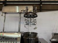 Homogénéisateur mélangeur 400L, cuve mélangeuse en acier inoxydable, machine de fabrication de crème, machine à mayonnaise, machine à fabriquer de la crème