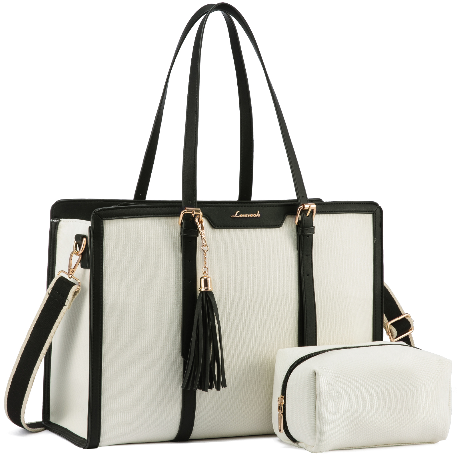 Nero con beige-VYWB2038LK02M-Tela