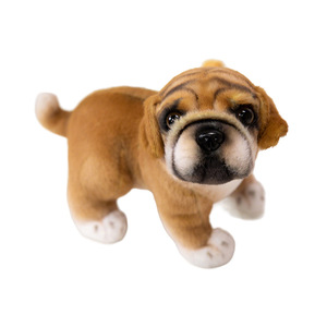 Sevimli ve gerçekçi Pug peluş oyuncak, fransız <span class=keywords><strong>Bulldog</strong></span> bebek, çocuk arkadaşı ve konfor bebek - Product Image 1