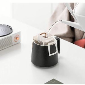 New Eco Porcelain Black 3A <b>Ceramic</b> Coffee <b>Mug</b> Custom Logo <b>Handmade</b> 350ml for Welcome Gifts Drinkware - Product Image 3