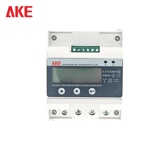 RS485 Modbus Electric Smart Energy Meter Three Phase CT Electronic Meter KWH Class 0.5 Accuracy 0-10000000 kWh
