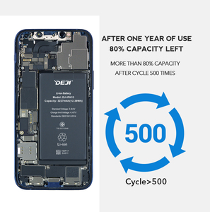 Deji OEM ODM <span class=keywords><strong>แบ</strong></span><span class=keywords><strong>ต</strong></span>เตอรี่โทรศัพท์มือถือเกรดทดแทนที่ปลอดภัยสำหรับ <span class=keywords><strong>iPhone</strong></span> 4/5/6/7/<span class=keywords><strong>8</strong></span> /x/x/xr/ XS/11/12/13/14/15 PRO MAX - Product Image 2