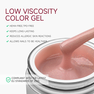 جل بناء الأظافر عالي الجودة من رونيكي خالٍ من الهيما، 30 جرام، ذاتي التسوية، للاستخدام في صالونات الأظافر، متاح بنظام OEM وODM - Product Image 2