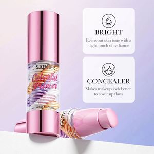 OEM SADOER Marque privée coréenne arc-en-ciel Cosmétiques Beauté Maquillage Crème de base Correcteur naturel imperméable Pore Foundation <span class=keywords><strong>Primer</strong></span> - Product Image 5