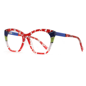 WJCA-1082 Nuevas Gafas de Sol de Moda para Mujer, con Logotipo Personalizado, Montura de Acetato Laminado con Diseño de Ojo de Gato, para Todo Tipo de Rostro, con Inserto - Product Image 4