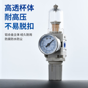 Régulateur de filtre à air pneumatique Liyuan 25 µm 1,5 Mpa, réglage de précision, pièces pneumatiques - Product Image 4