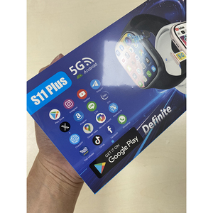 Definite S11 Plus Smart Watch 5G Android Touchscreen Fitness <b>Tracker</b> with GPS Rotating Camera Voice Call IPX7 Waterproof - Product Image 1