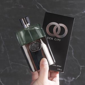 Parfum pour homme Black Love 75ml, vaporisateur, format voyage, parfum frais, épicé, boisé, longue tenue, parfum léger pour débutants - Product Image 4