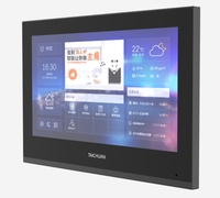 Sistem Interkom Pintar Layar Sentuh IPS 7 Inci Berkualitas Tinggi Tuya WIFI 1080P Bel Pintu Murah Dilengkapi Fitur Buka Kunci Kartu RFIC Berkabel