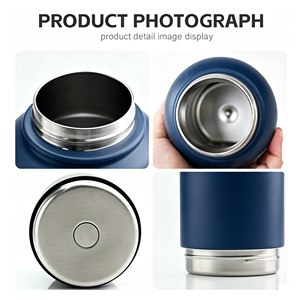 Botella de Agua y Comedero Portátil 3 en 1 para Mascotas, de Acero Inoxidable, Deportivo, de Gran Capacidad, con Sublimación de Moda, en Oferta - Product Image 5