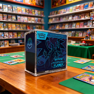 Boîte de protection et de rangement en acrylique Jinda pour cartes de jeu <span class=keywords><strong>Pokémon</strong></span> TCG Élite Évolutions Phantasmal Flames ETB - Product Image 5