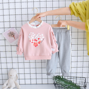 Ropa Infantil en Oferta, Camiseta Informal Elegante de Otoño, Sudadera con Capucha para Niña, Conjuntos de Invierno para Niños, Trajes Deportivos para Niños - Product Image 6