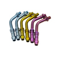 Cable Ajustador de Freno y Embrague de Titanio GR5 con Cabeza Plana de 90 Grados M10 CNC para Motocicleta